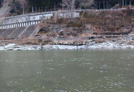 強風に苦戦 ～天竜川ルアーフライ専用区～